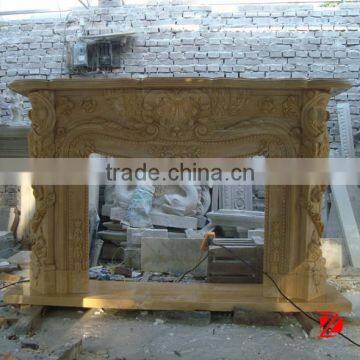 artificial stone fireplace surround