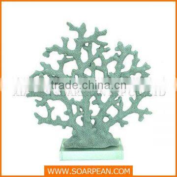 Factory Custom Resin Artificial Red Coral Decoration photo-4