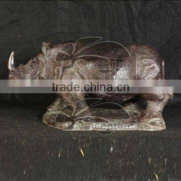 Life Size Rhino Statue for Garden Decoration VSL-069 photo-2