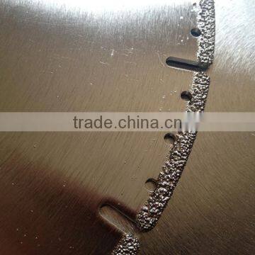 Vacuum Brazed diamond Grinding Disc /Vacuum Brazed Diamond saw blade/diamond band saw blade