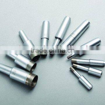 Glass drill bits - cone shank