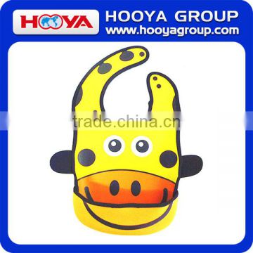 large baby bibs waterproof Anti-Bacterial soft neoprene baby bib wholesale cartoon baby bib