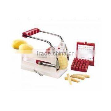 Manual potato french fry cutter machine