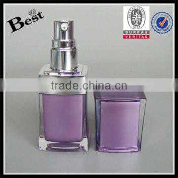 30ml 60ml 120ml Glass Bottle Cosmetic Morocco Sprayer Pump and Cap Perfume Purple Glass Bottle Cosmetic Morocco Special Design photo-2