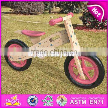 2017 Best Design Original Work Lovely Wooden Balance Bicycles for Kids W16C177 photo-5
