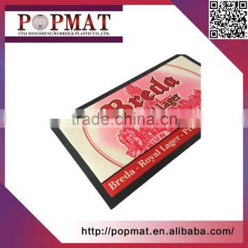 Full Color Non Woven Custom Logo Rubber Bar Mat photo-4