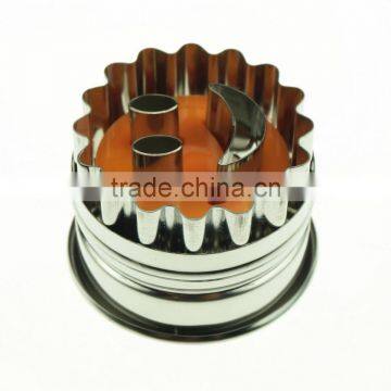 47074 Cake Pan Smile Shape Cookie Cutters Press Mold Biscuit Decorating Tools photo-3