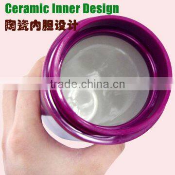New Style Wholesale Recyclable Use 350ML Vacuum Cup Ceramic Inner photo-2