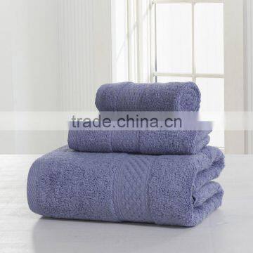 100% Cotton Pure Color 3 Pcs Towel Sets Bath Towels for Adults Luury Brand High Quality Soft Face Towels Variety of Colors photo-6
