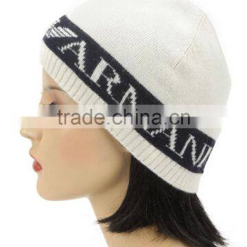 100% Acylic Cottonacrylic Beanie Printing Knit Hats/winter Caps photo-6