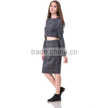 Domin Fashion Guangzhou Factory Ladies Crop Top Sets photo-5