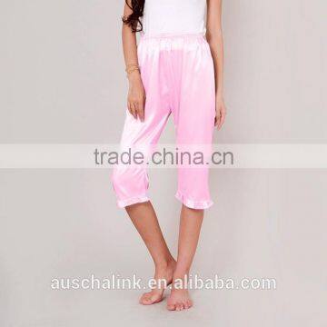 Hot Sale Women Silk Sleep Pants Comfortabe Soft Pajamas Pants photo-4