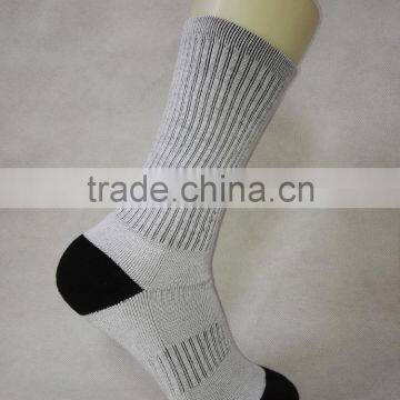 White 100 Polyester Sublimation Blank Wholesale Custom Print Socks photo-6