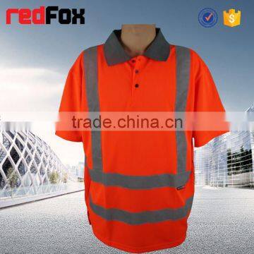 Black 150gsm Net Reflective Safety T-shirt for Worker Sleeves Bicycle Safety Yellow T-shirts High Safety T-shirt photo-4