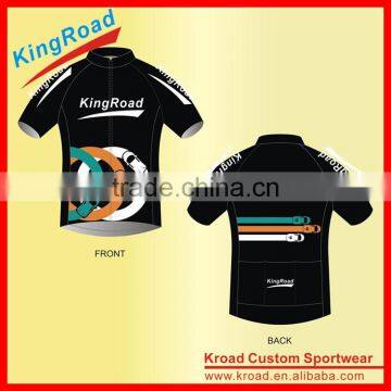 Custom cycling jersey design template with your logo