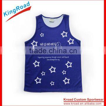 Sublimated Triathlon Running Vest Custom Designed