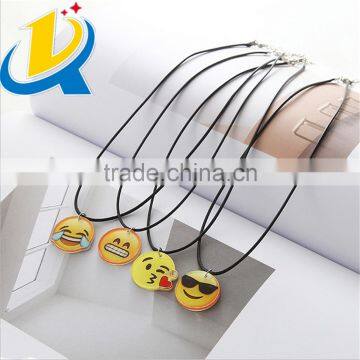 Best Sale Whatsapp Emoji Black Choker Necklace for Decoration photo-2