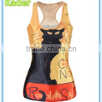 ALL over printing tank top for women