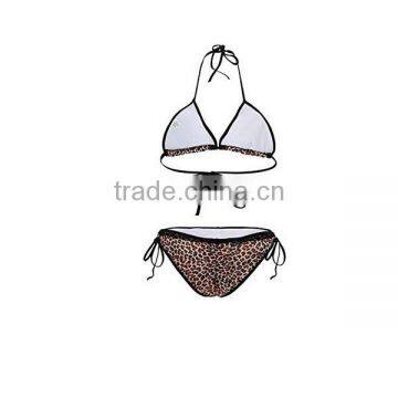 2018 Sexy Factory Wholesale Leopard Print String Bikinis Brazilian Swimwear photo-4