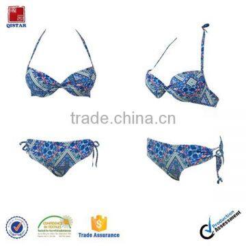 2018 new flora print brazilian bikini