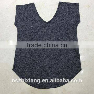 New Fashion AB Yarn Fabric Short Sleeve t Shirt photo-5