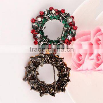 Zm53218a Latest New Brooch Design Flower Christmas Garland Brooches