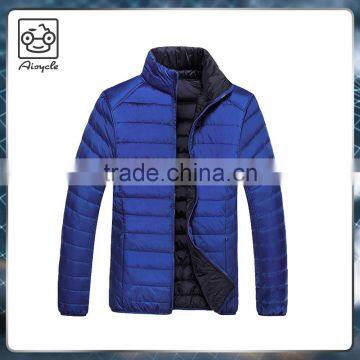 2016 men's warm winter customized down jacket