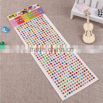 Multicolor Decoration Sticker ,acrylic Mobile Phone Sticker photo-3