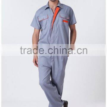 Unisex Polyester Cotton Summer Short Sleeve Work Uniform photo-4