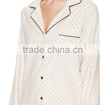 2017 Wholesale China Ladies Pyjamas Night Shirts Sleepwear Pajamas Women Silk Summer Sleepshirt Fancy Sexy Nightwear photo-4