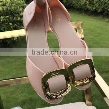 Big Square Button Women Melissa, Fashion Melissa Shoes for Adult photo-3