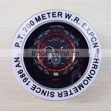 Factory Produce High Quality Custom Electronic Watch Window Watch Tin Box Tin Box Industry General Round Metal Box of Wholesale photo-2