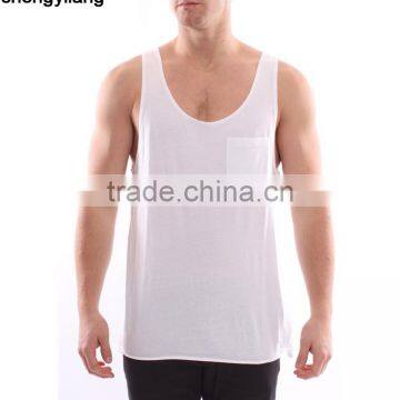 Top Sale Cheap White/black Tank Top Custom High Quality Men Gym Tank Top With Your Logo photo-2