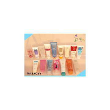 Triangle tube; Empty plastic tube for cosmetics ;Color Cosmetic Tube Container