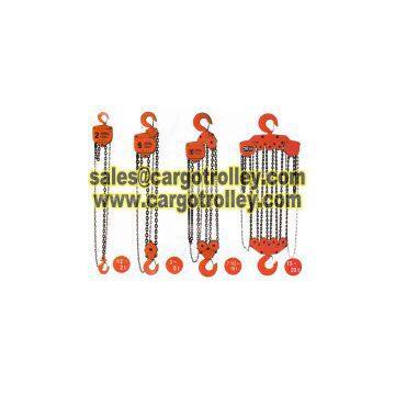 Chain Pulley Blocks Price List photo-2