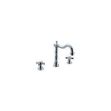 Brass Two Handle Household Kitchen Sink Water Faucet Europe Archaize 3 Hole Kitchen Tap