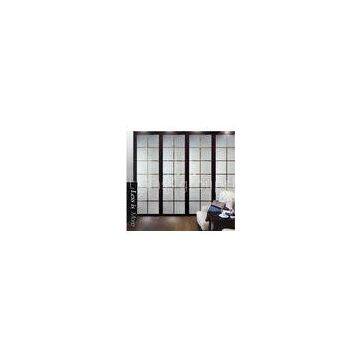 Modern Interior Decorative Glass Doors / Translucent Glass Door Panels For Curtain Walls