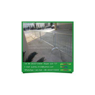 Durable outdoor temporary fence panels powder coated crowd traffic control barrier