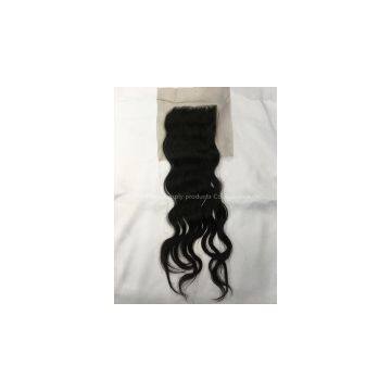 12 Inch Natural Wave Virgin Brazilian Swiss Lace Closure photo-2