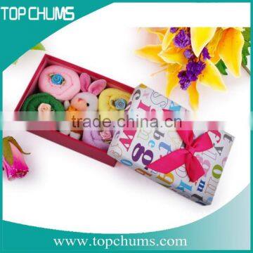 Promotional 100% Cotton towel set in gift box