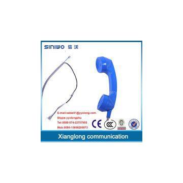 weatherproof payphone kiosk handset