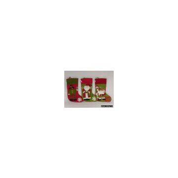 Wholesale - 3 Style Assorted Christmas Stocking 12.6''X19.68'' High 48pcs/ Lots