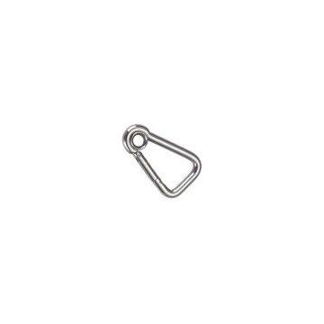 Hook & Snap - Oblong Angle Snap Hook With Eye
