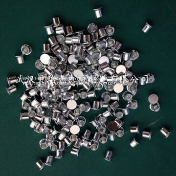 Metal galvanized flat head rivets