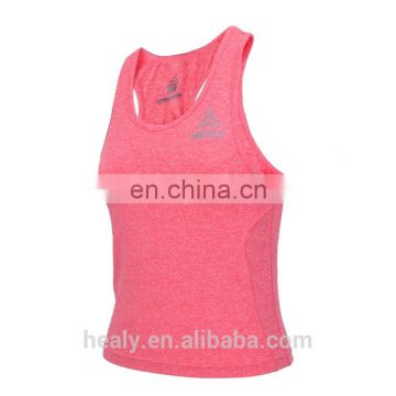 wholesale new design Sportswear Slim Fit plain Women Running vest