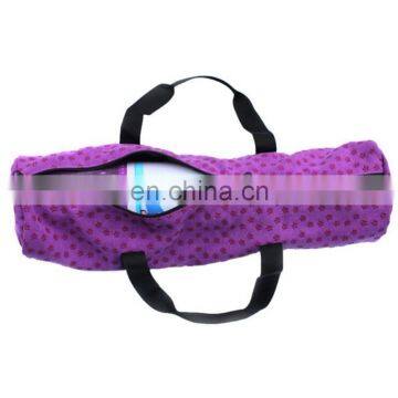 Comfortable Double Wide Shoulder Straps Portable Polyester Yoga Tote Bag