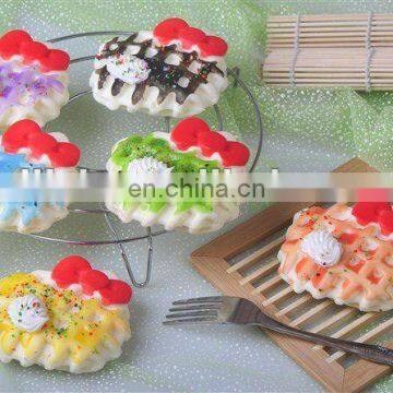 Simulation Food Artificial fake cake pvc Fridge Magnets MF-0042