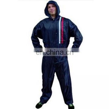 disposable safety nylon coverall suit with hood