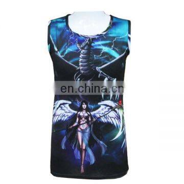 Sublimation Custom Burnout Tank Top Men , Burnout Tank Top Women photo-5