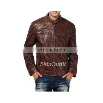 Mens leather Jacket good design pattern